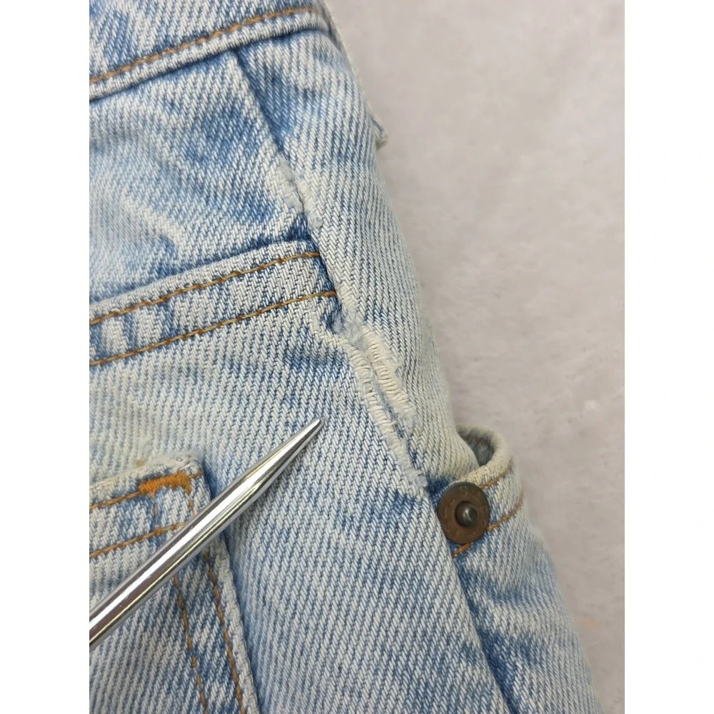 Vintage 90s Levi's 550 Jeans‎ | Orange Tab Light Wash | Relaxed Tapered | 34x34